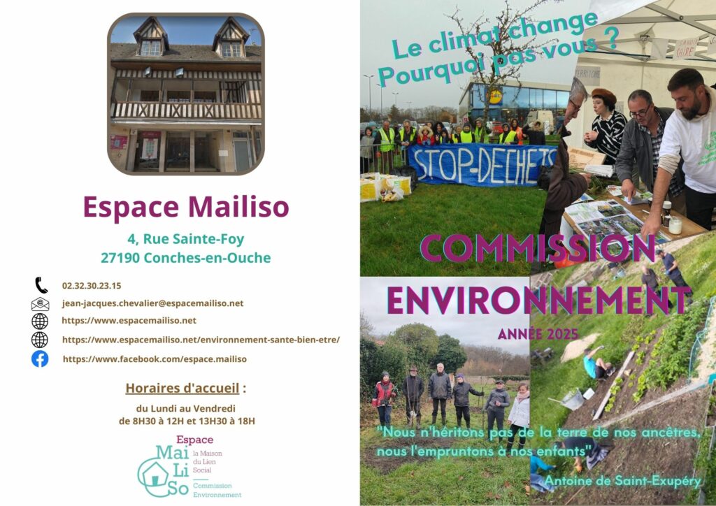 Commission environnement de l'Espace Mailiso